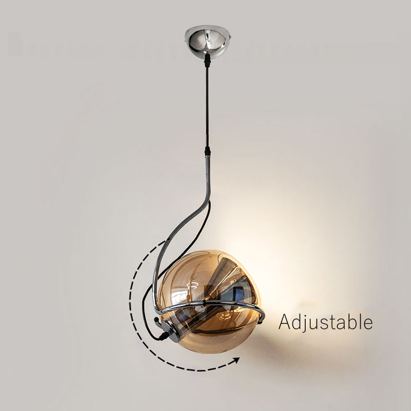 Modern/ Vintage Luxury Champagne Glass Pendant Lamp Ronnell SPINGAR.COM