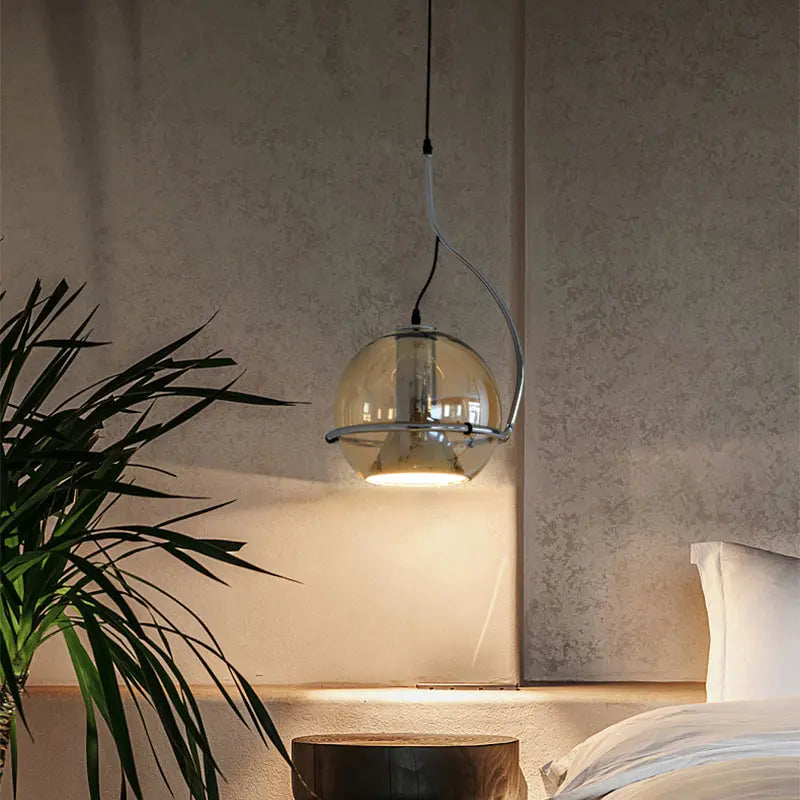 Modern/ Vintage Luxury Champagne Glass Pendant Lamp Ronnell SPINGAR.COM