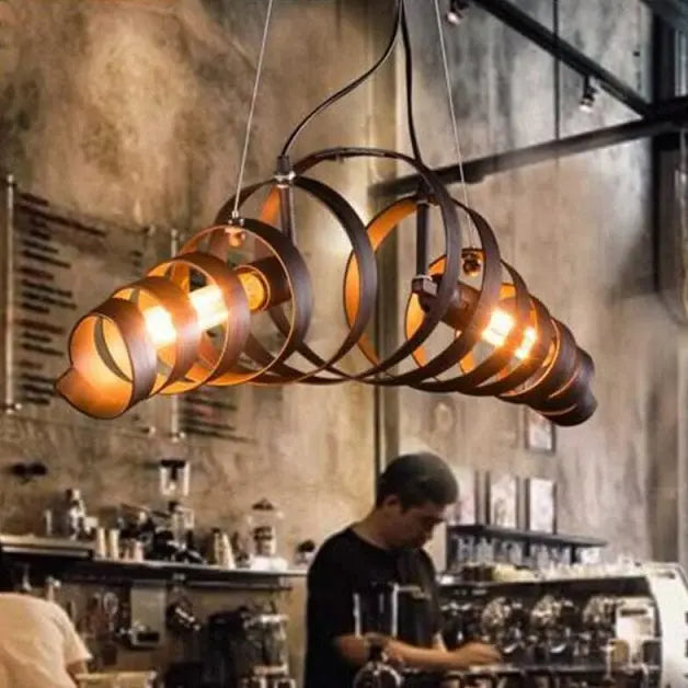 Industrial Retro Vintage LED Pendant lamp Gabe SPINGAR.COM