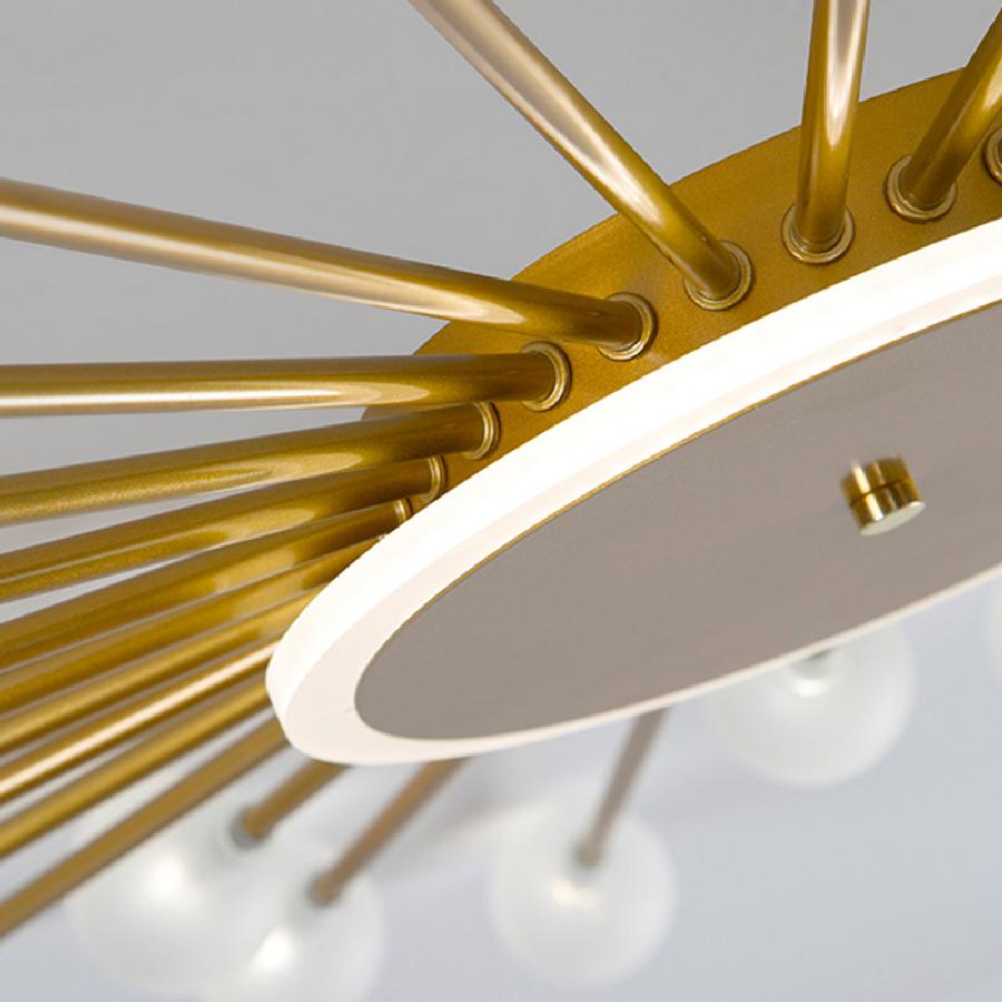 LED Frosted Glass Ball Ceiling Lamp Eva™ Spingar.com