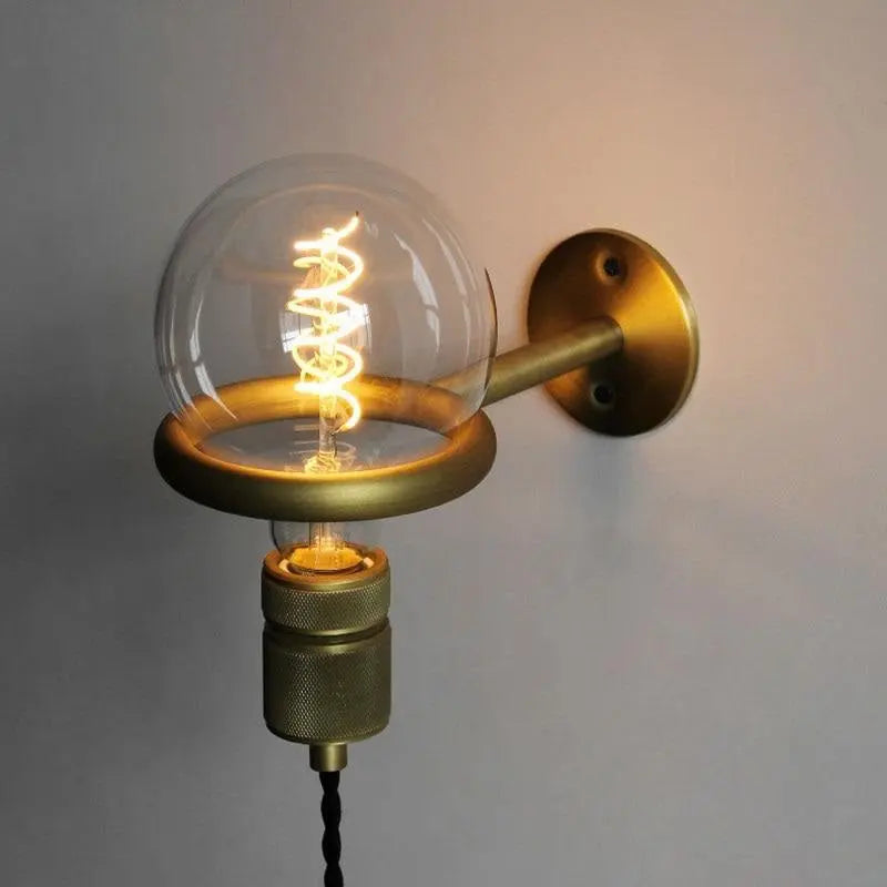 Vintage Punk Ring LED Wall Lamp Den™ SPINGAR.COM