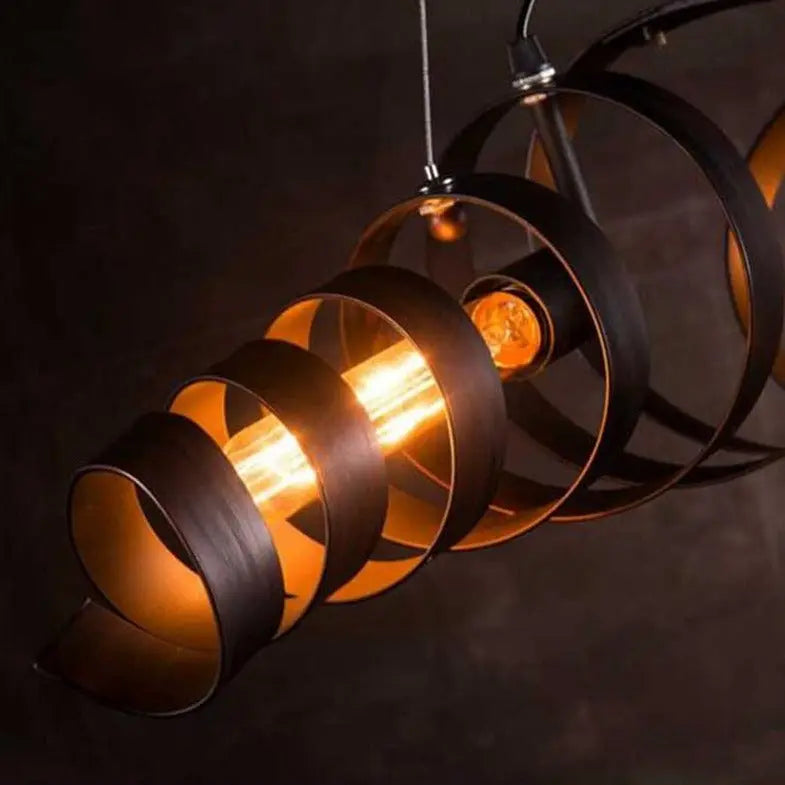 Industrial Retro Vintage LED Pendant lamp Gabe SPINGAR.COM