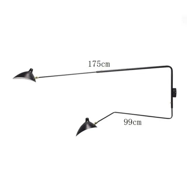 Retro Spider LED Wall Lamp Macario SPINGAR.COM