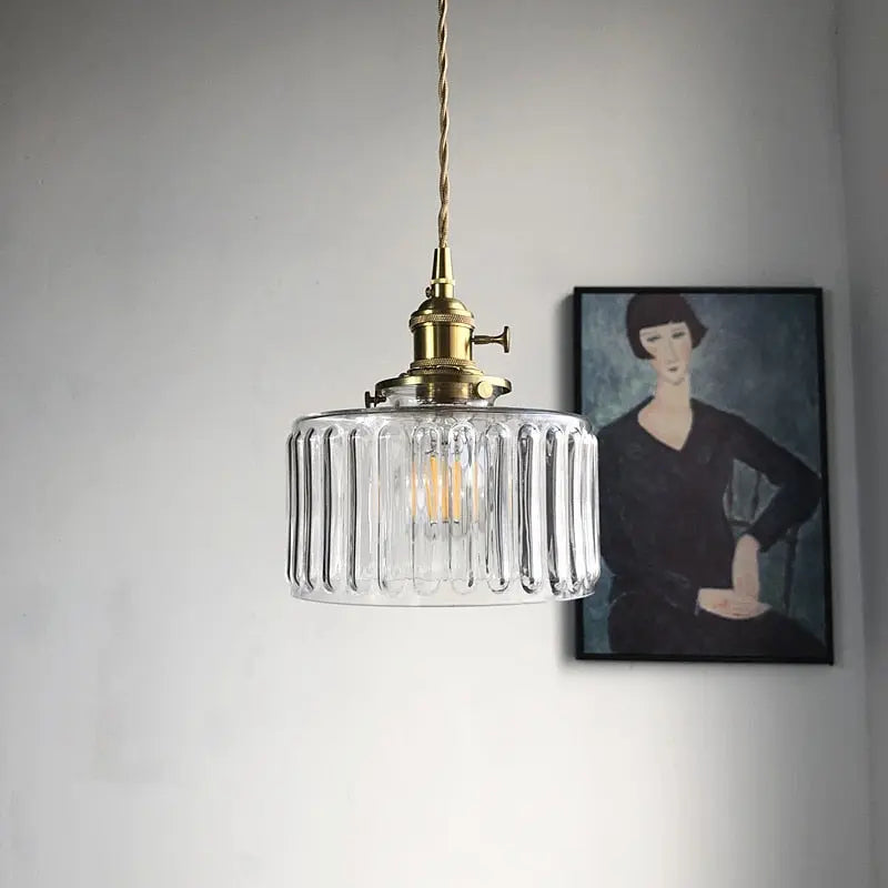 Nordic Copper LED Pendant Lamp SPINGAR.COM