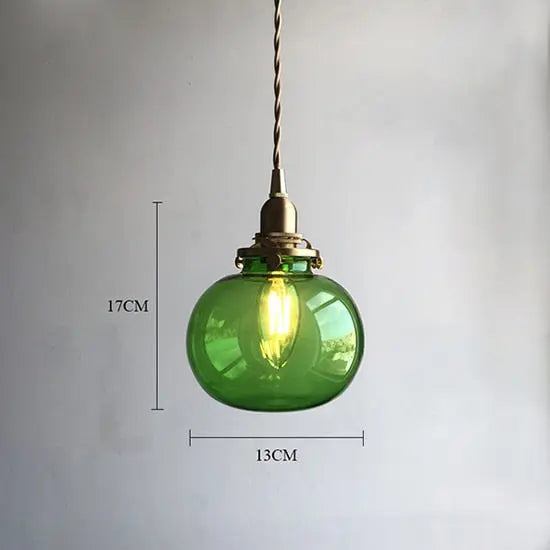 Nordic Copper LED Pendant Lamp SPINGAR.COM