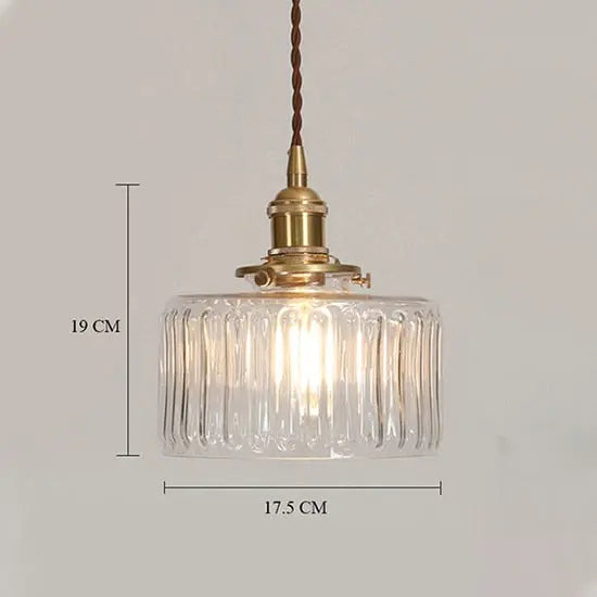 Nordic Copper LED Pendant Lamp SPINGAR.COM
