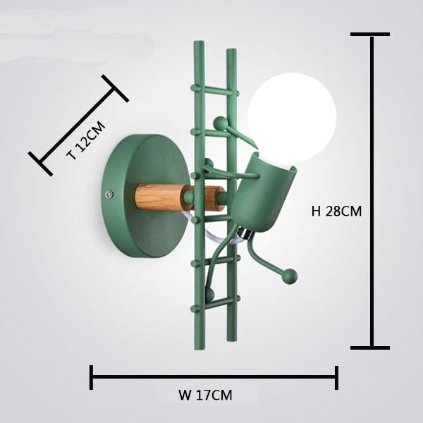 Industrial LED wall light Arturo™ Spingar.com
