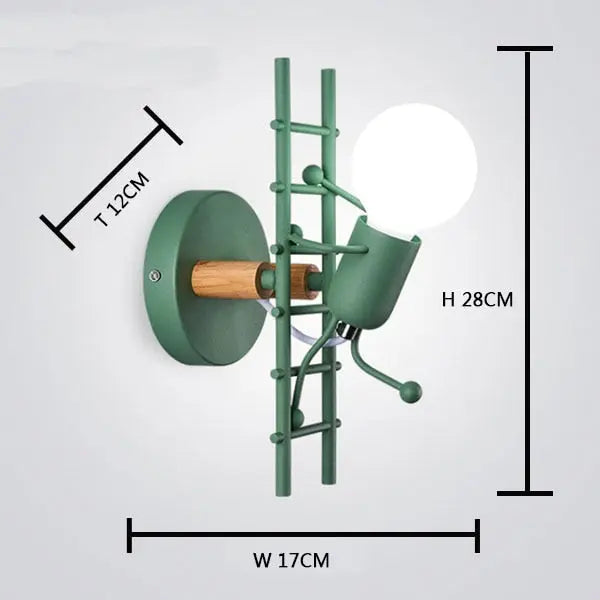 Industrial LED wall light Arturo™ Spingar.com