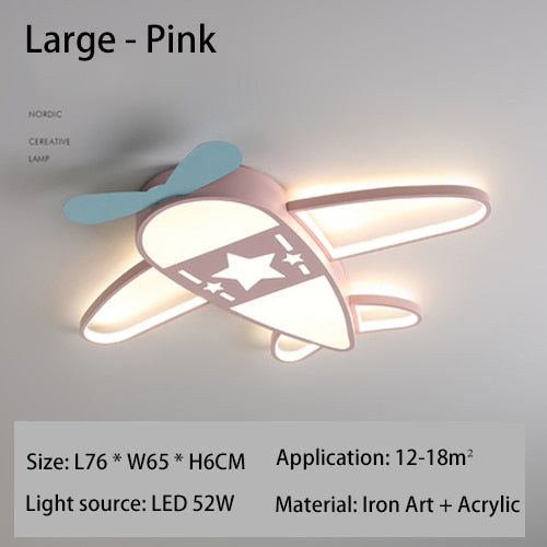 Modern LED Airplane Ceiling Light Jaxon™ Spingar.com