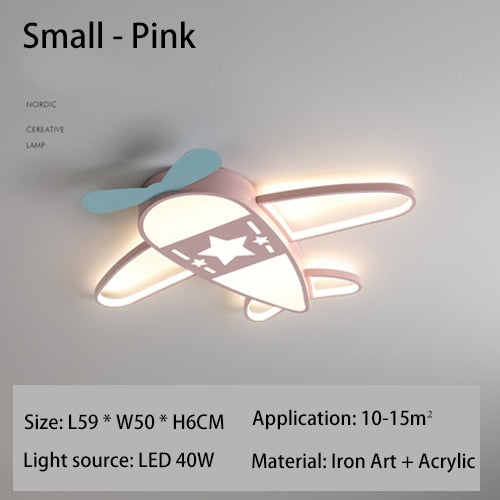 Modern LED Airplane Ceiling Light Jaxon™ Spingar.com