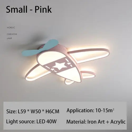 Modern LED Airplane Ceiling Light Jaxon™ Spingar.com