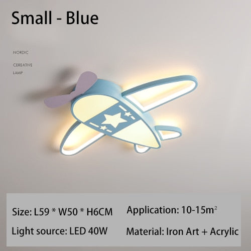 Modern LED Airplane Ceiling Light Jaxon™ Spingar.com