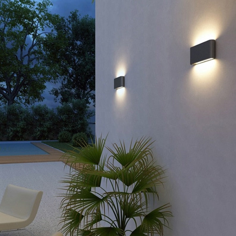 LED Waterproof Outdoor Wall Light Hugo™ SPINGAR.COM