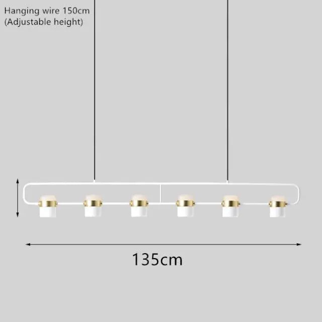 Modern LED Island Pendant Light Alexis™ Spingar.com