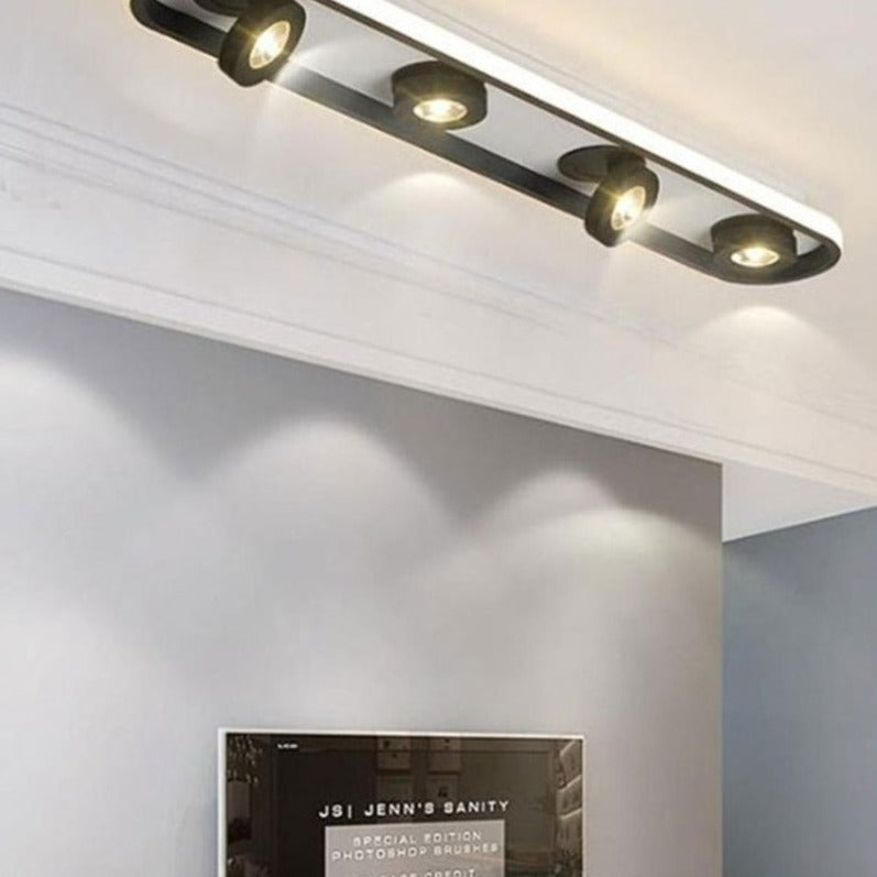 Rotatable LED ceiling light Leya™ Spingar.com