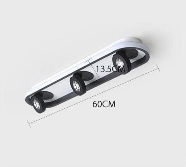 Rotatable LED ceiling light Leya™ Spingar.com