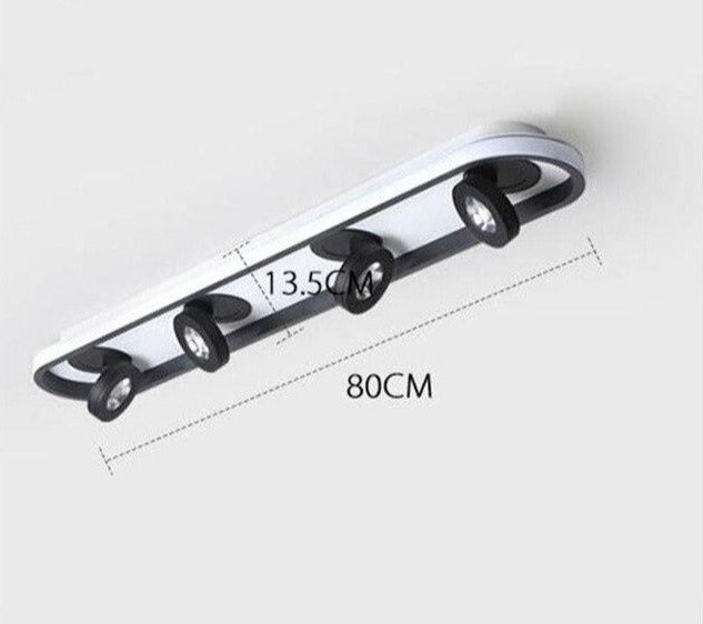 Rotatable LED ceiling light Leya™ Spingar.com