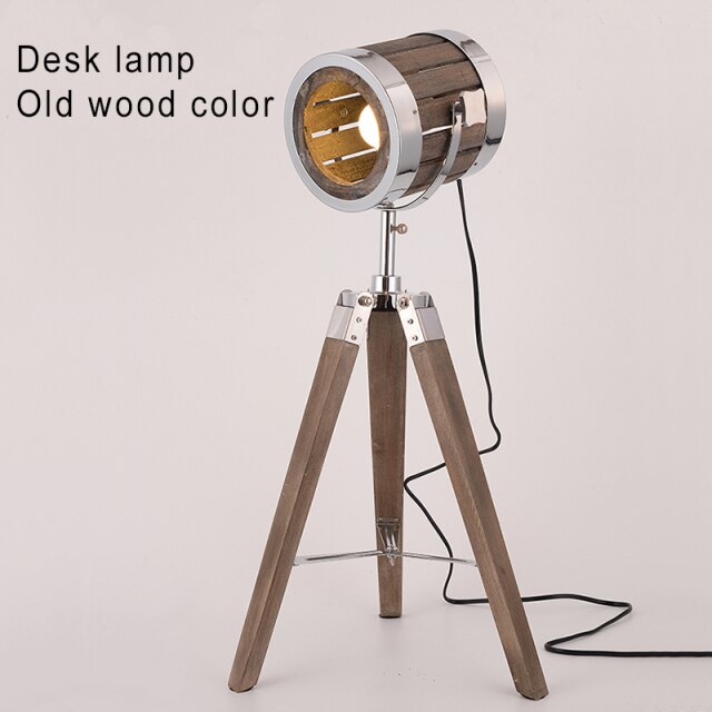 Industrial Retro Tripod LED Floor Light Aron™ Spingar.com