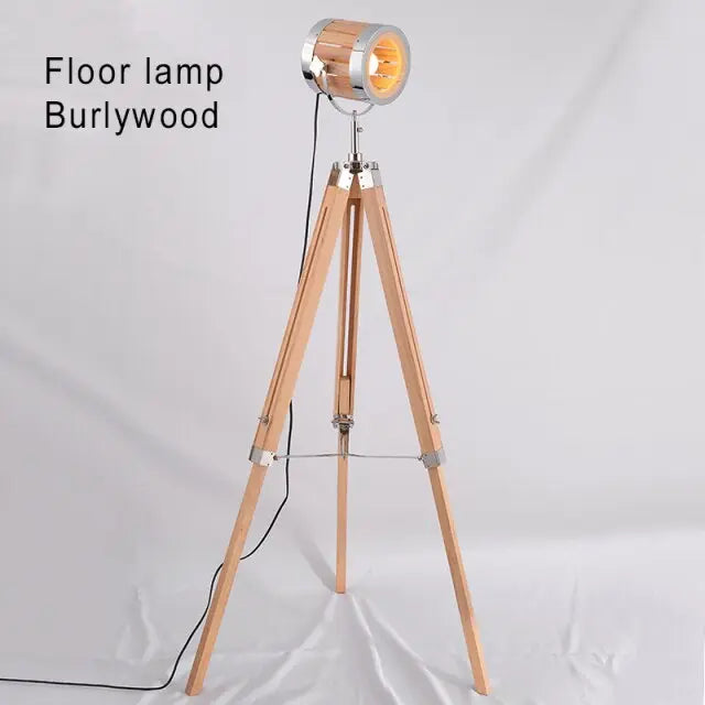 Industrial Retro Tripod LED Floor Light Aron™ Spingar.com