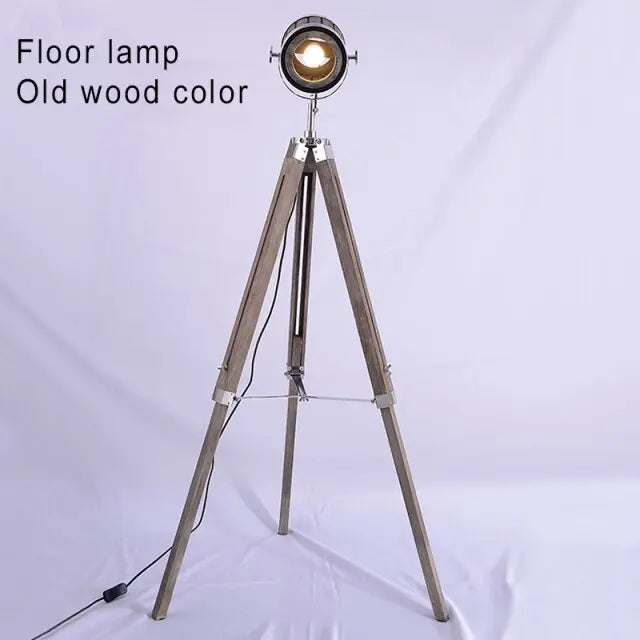 Industrial Retro Tripod LED Floor Light Aron™ Spingar.com