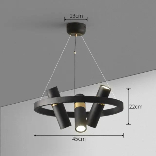 American Industrial Spotlight Lamp Brenna SPINGAR.COM