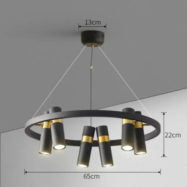 American Industrial Spotlight Lamp Brenna SPINGAR.COM