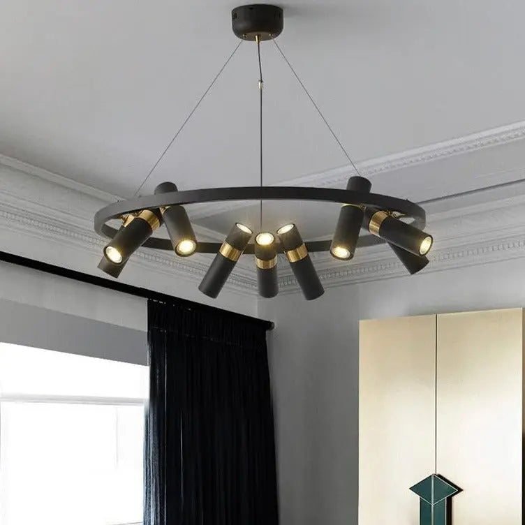 American Industrial Spotlight Lamp Brenna SPINGAR.COM