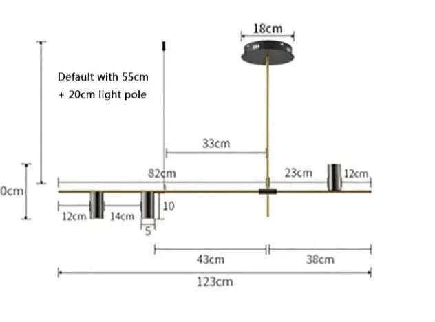 Modern LED Island Pendant Lamp Lucia™ Spingar.com