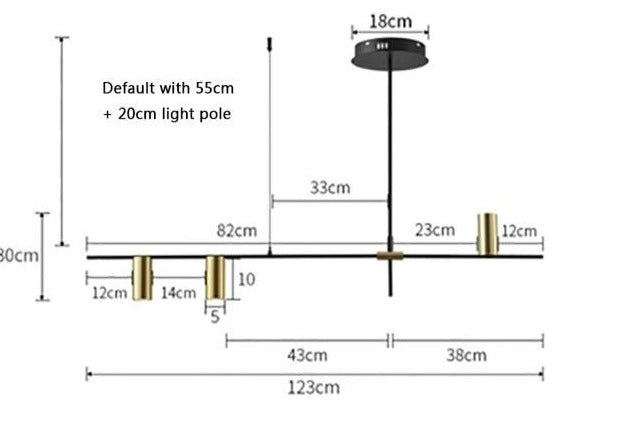 Modern LED Island Pendant Lamp Lucia™ Spingar.com