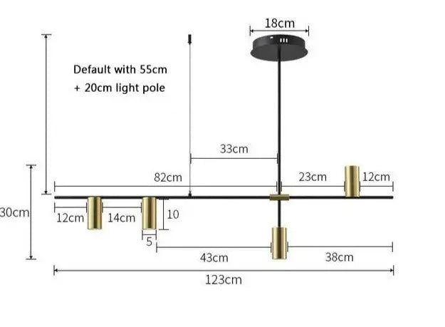 Modern LED Island Pendant Lamp Lucia™ Spingar.com