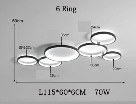 Modern LED Ceiling Lamp Alonso™ Spingar.com