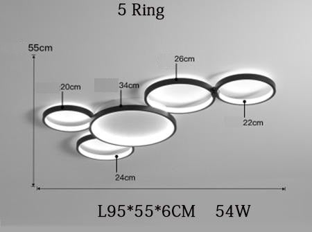 Modern LED Ceiling Lamp Alonso™ Spingar.com