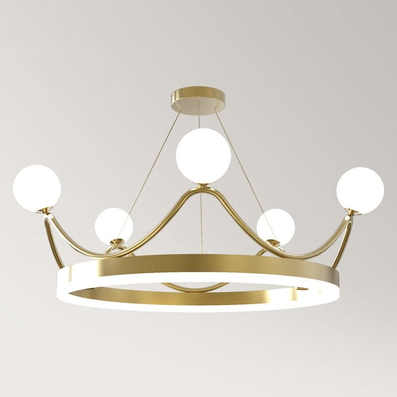 Modern Luxury Crown LED Pendant Lamp Empress™ Spingar.com