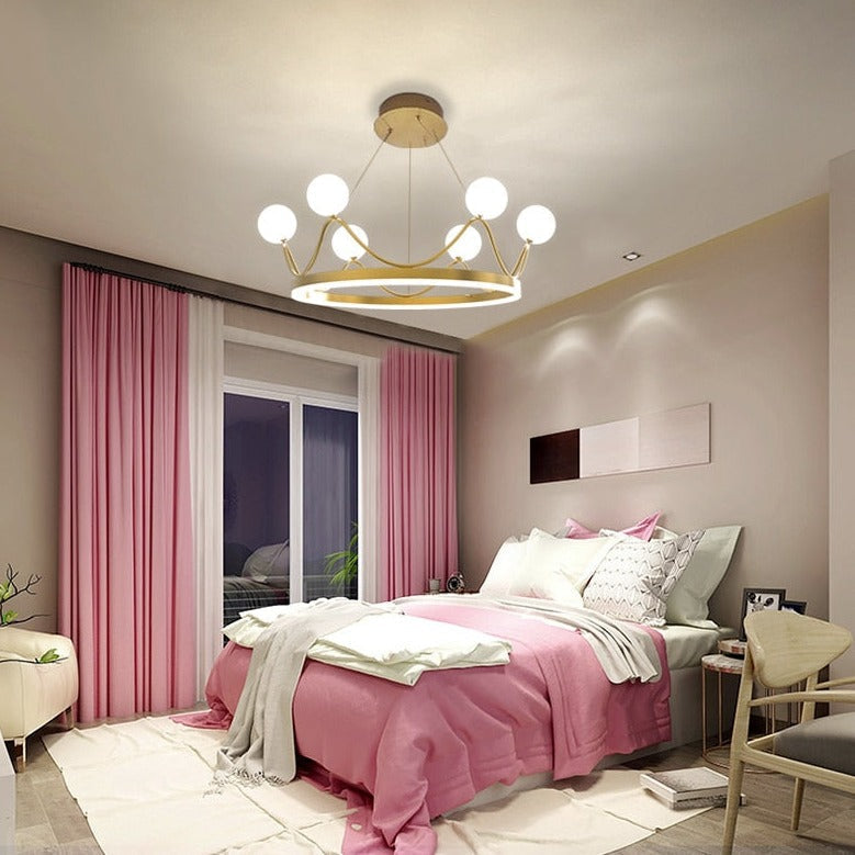 Modern Luxury Crown LED Pendant Lamp Empress™ Spingar.com