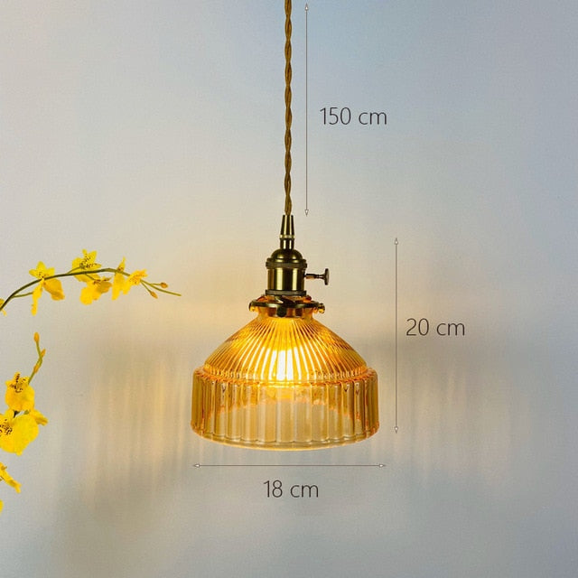 Modern Brass LED Pendant Light Alvera™ Spingar.com