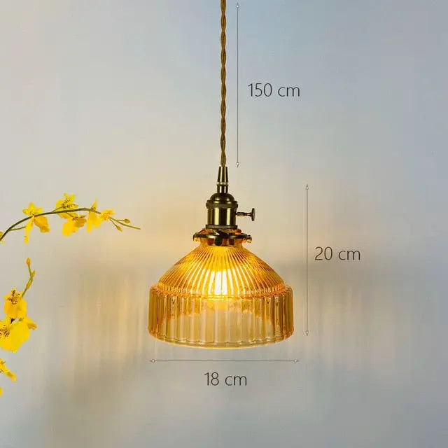 Modern Brass LED Pendant Light Alvera™ Spingar.com