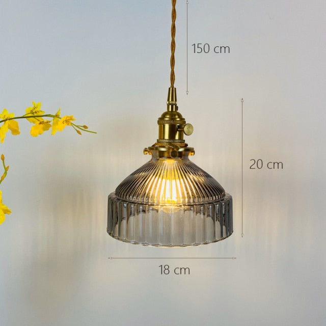 Modern Brass LED Pendant Light Alvera™ Spingar.com