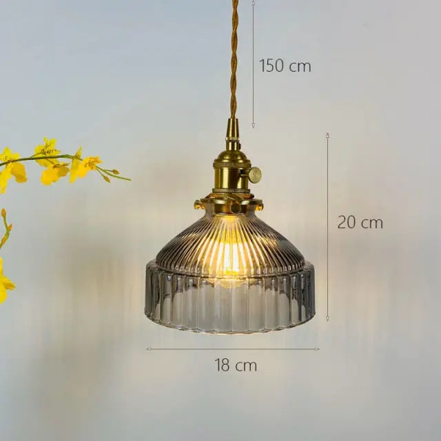 Modern Brass LED Pendant Light Alvera™ Spingar.com