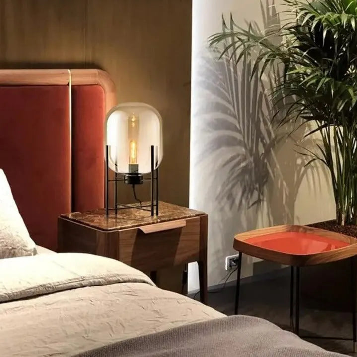 Modern Big Glass Ball LED Floor & Table Lamp Ego™ Spingar.com