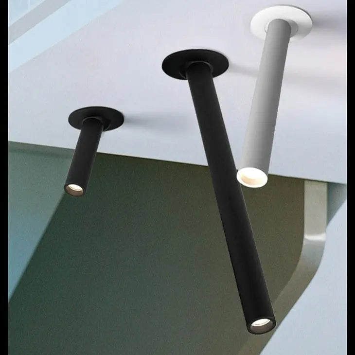 Modern LED Dimmable Pipe Spotlight SPINGAR.COM