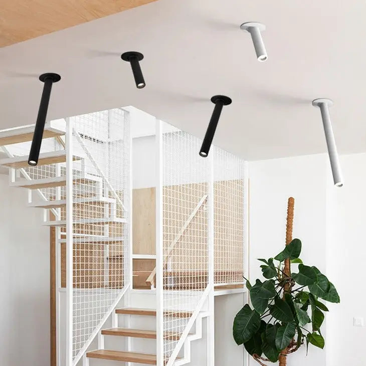 Modern LED Dimmable Pipe Spotlight SPINGAR.COM