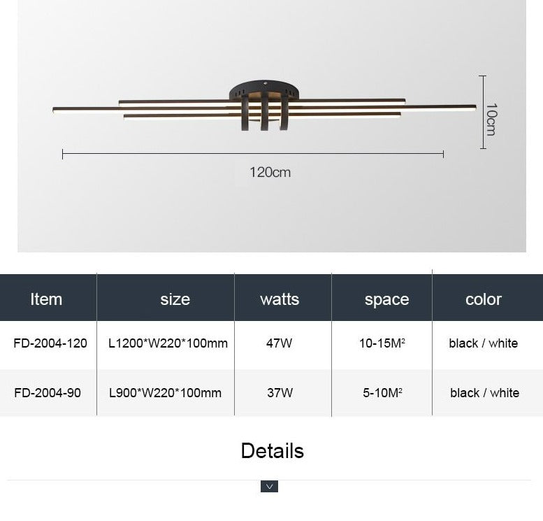 Modern LED Ceiling light Romano™ Spingar.com