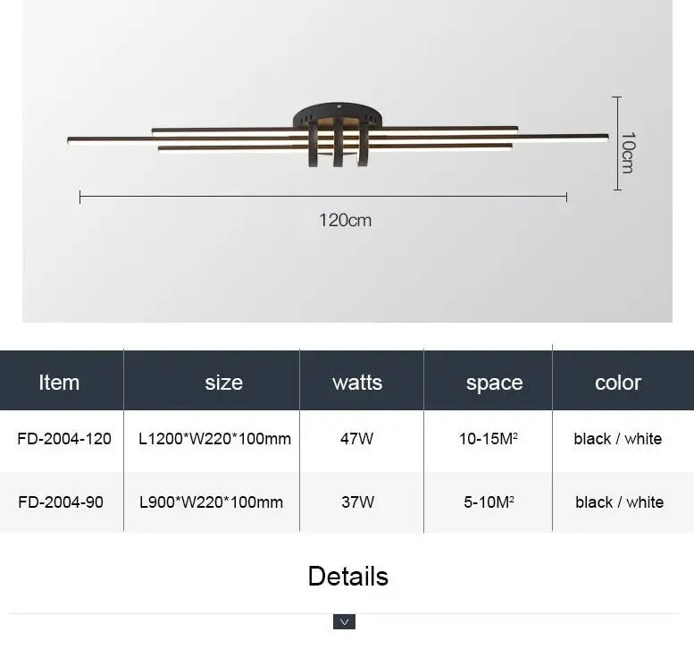 Modern LED Ceiling light Romano™ Spingar.com