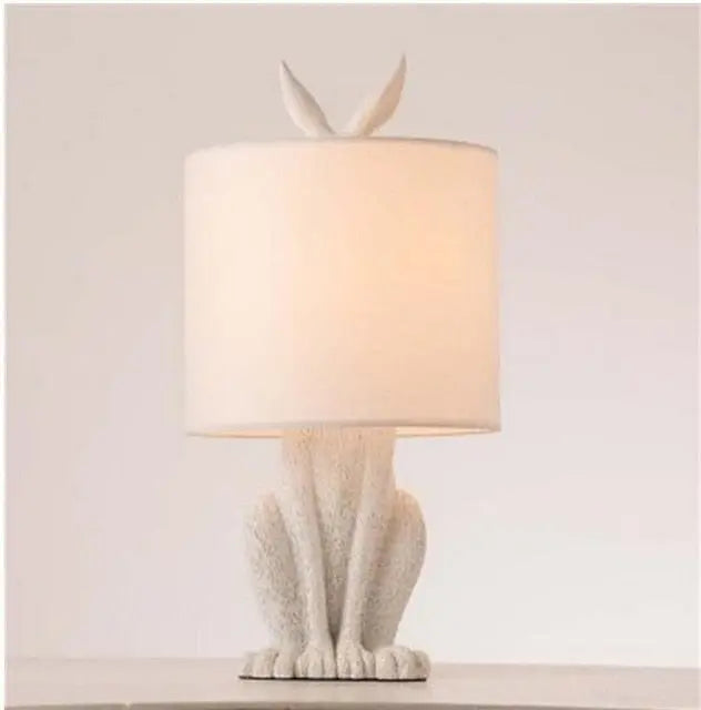Modern Masked Rabbit Resin LED Table Light Lucas™ Spingar.com