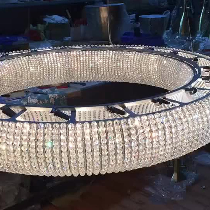 Moderb Crystal LED Chandelier Virginia™ Spingar.com