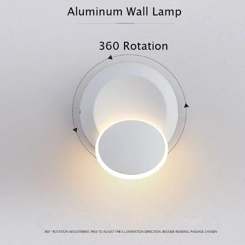 Rotatable LED Wall Lamp Jerry™ Spingar.com
