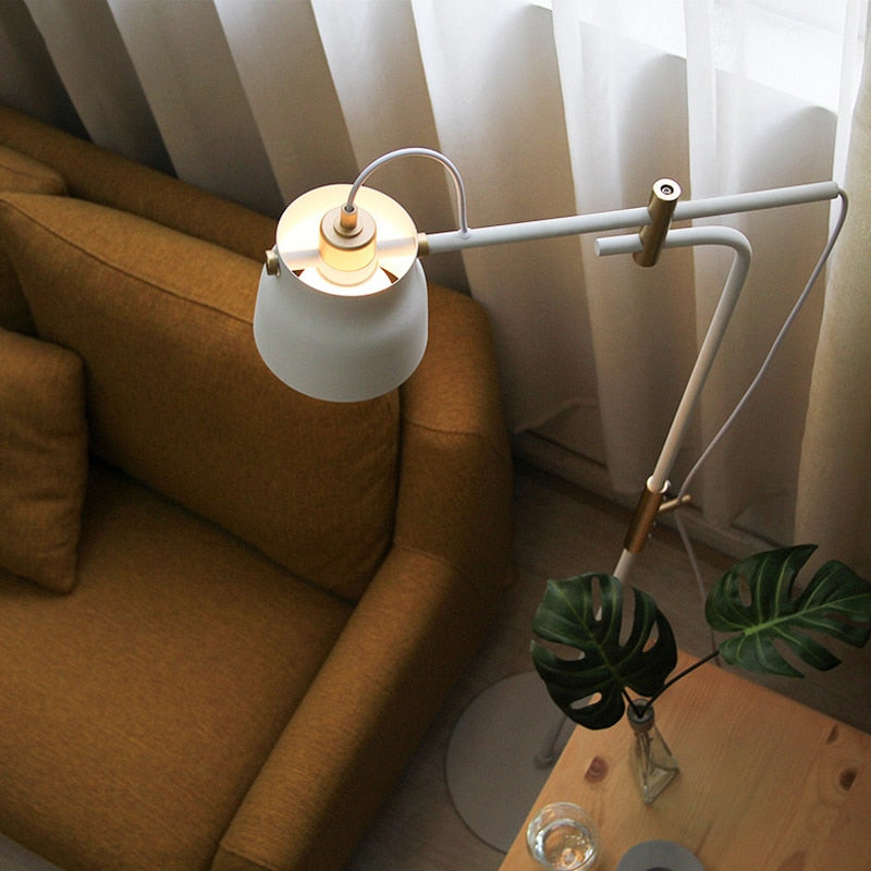 Industrial Retro LED Floor Lamp Spingar.com