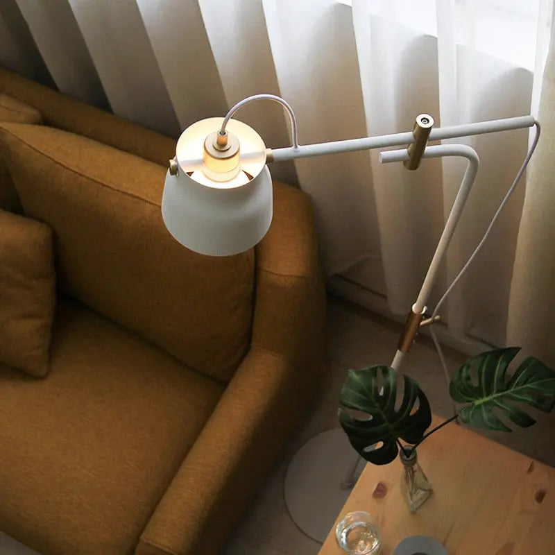 Industrial Retro LED Floor Lamp Spingar.com