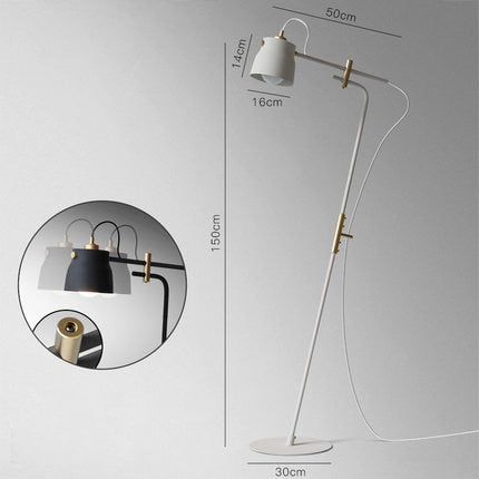 Industrial Retro LED Floor Lamp Spingar.com