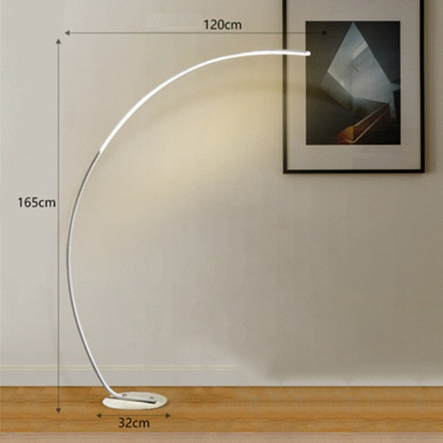 Modern Remote Controlled LED Floor lamp Chloe™ SPINGAR.COM
